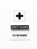 ANXIETY ALLIANCE <br> Enamel Pin