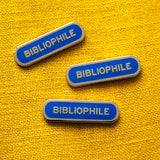 BIBLIOPHILE <br> Enamel Pin