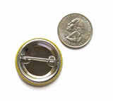 PEOPLE OVER PROFIT <br> Pinback Button