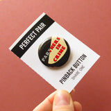 PARTNER IN CRIME <br>Perfect Pairs Button Set