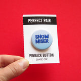 SNOW MISER HEAT MISER <br> Perfect Pairs Holiday Button Set