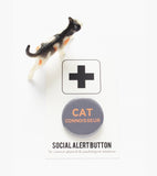 CAT CONNOISSEUR <br> Pinback Button