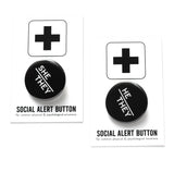 HE/THEY <br> Pinback Button