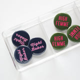 NIGHT BAKER <br> Pinback Button