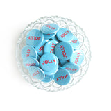 A bowl of JOLLY Buttons